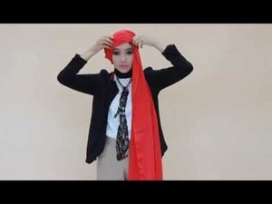 Tutorial Hijab Satin Office Look - YouTube #hijab tutorial#HijabStyleOvalFaceINSPIRATION