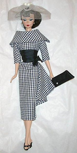 dress your barbie in ginghams#mixing plaids#Clozette ID#COTW