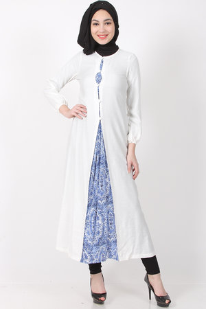 Broken white dress with ethnic motif#CLOZETTE ID#COTW#WHITE DRESS