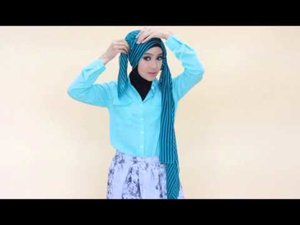 Tutorial Hijab Stripe Turkish Style - YouTube #hijab tutorial#HijabStyleOvalFaceINSPIRATION