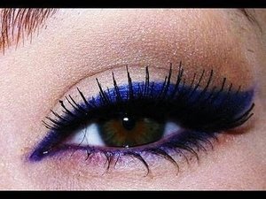 make your eyes pop with colored eyeliner