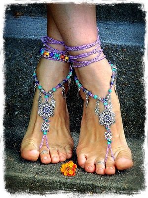 purple barefoot