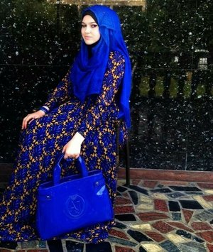 mantap#HijabStyleOvalFaceINSPIRATION#COTW#ClozetteID#IntoTheBlue