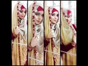Wedding Hijab Styles - YouTube#CIDBraids