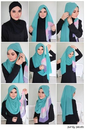 hijab tutorial: recycle