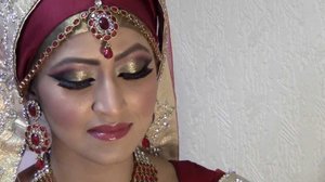 Hijabi Bride Make up for Small Eyes - YouTube#CIDBraids