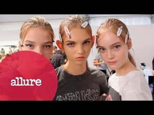The Look of Prada Spring 2015 - Allure - YouTube