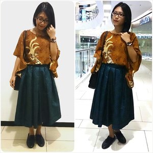 batik met skirt from @cataliberproject