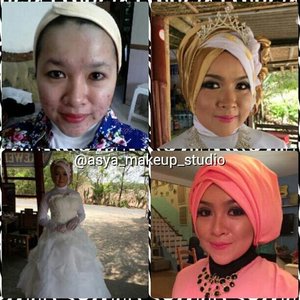 Hijab Bridal..... Gown from : @sewabridaljogja#makeupaddict #makeuplover #riaswisudajogja #riasbridaljogja#mua #muaindonesia #muajogja #MUAWorld #makeupJogja #MakeUpIndonesia #MakeUpWorld #Indonesia #kryolanindonesia #PhotoProduct #HairDo #AsyaMakeupStudio #MakeUpBridal #makeuplovers  #makeupartist #makeuptalk #makeupbyme #makeupoftheday #clozetteID #InstaMagAndroid #wakeupandmakeup #makeupartisindonesia #diy #muafinder #makeupwisuda