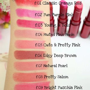 YUHUUU HERE ARE THE SWATCHES OF @fanbocosmetics Matte Sense Lipstick!! 💄Swipe for finding my fave! 💕#Beautiesquad #BeautiesquadXFanbo #FanboCosmetics #lipstickmattefanbo #makeuphaul #makeupjunkie#blog #blogging #blogger #dailylife #dailymakeup #beautyproduct #beautyreview #igdaily #beautyblogger #like4like #bloggerindo #bloggerswanted #bloggerstyle #bloggerlife #bloggerlifestyle #indobeautygram #beautybloggerindonesia #bloggerlife #bloggerindonesia #clozetteid  #makeupobsessed#feature_my_makeup_art