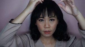 I got this short curly hair from @harukawigshop 
Its super easy to use and looks natural ^^
