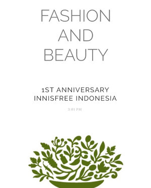 Being part to celebrate innisfree 1st anniversary..looking forward for the next 2nd anniv etc.
•
•
Visit and follow my blog to know whats happening at the innisfree anniversary 🤗
http://colinekosasi.blogspot.co.id/2018/04/1st-anniversary-innisfree-indonesia.html?m=0