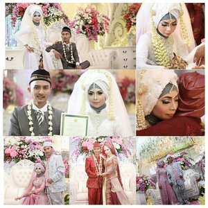 The wedding of Elsa and Galih  #makeupbyedelyne #hijabbyedelyne #hijabphotography #pengantinmuslim #riaspengantinmuslim #muaindonesia #mua #weddingmakeup #clozetteid
