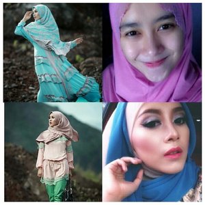 Makeup and hijab style for Mia's photoshoot for brand Marghon #beforeafter #makeupbyedelyne #muaindonesia #mua #hijabbyedelyne #hijabstyle #hijabphotography #nocukuralis #clozetteid #makeup