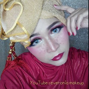Freckles Glam Makeup for Chinese New Year.
@bloggerceriaid

#LunarNewYear 
#bloggerceriamakeupcollaboration 
#chinesenewyear 
#imlek 
#imlek2017
#makeupideas 
#makeupartistindonesia 
#clozetteid 
#starclozetter 
#makeup