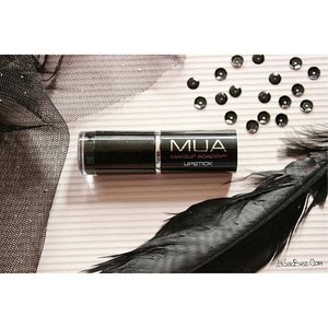 As black as the RavenAs mysterious as the midnight skyRead my review about MUA Lipstick in Raven on my blog~http://www.allseebee.com/2015/05/mua-lipstick-in-raven-review.html#black #lipstick #mua #raven #clozette #ClozetteID