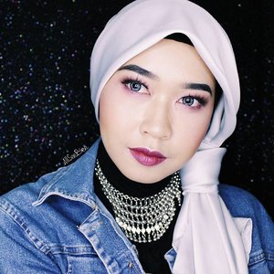 😊 #day3 #100daysofmakeupchallenge #allseebee #clozetteid #makeup #katvondbeauty #hijab