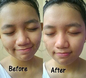 Can you see the difference?!😍😍 I use Skinfood Black Sugar Mask for healthy glowing skin! For futher review, you can check http://heartofbluebells.blogspot.co.id/2017/02/review-skinfood-black-sugar-mask.html?m=1 😊 #clozetteid #skinfood #blacksugarmask