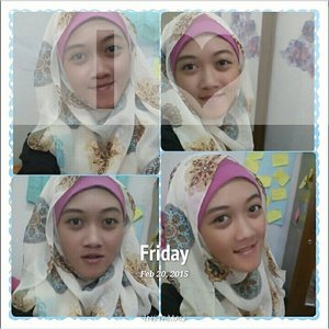 I <3 Friday
"May ur day full of barkah"
Make up by me
Hijab by me
Photo taken with front camera 8mp #HimaxPolymerOctaCore
Collage with #InstaMagAndroid
#clozetteID #clozetteambassador