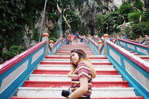 Tourist blending in with the stairs 🐌