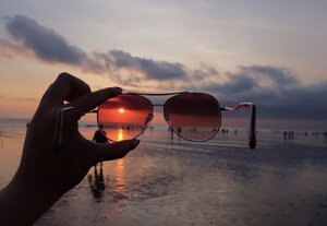 be translucent that the light may shine through you ✨ #sunset.