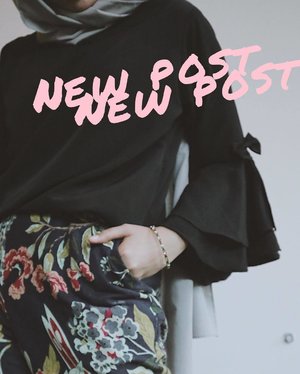 New post on the blog: http://bit.ly/2iHU00X or kayak biasa link yang bisa di klik ada di profil 💃🏻😘
.
.
.
#clozetteid
#ladyuliablogupdate
#fashionblogger