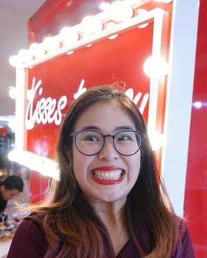 Toffee Apple #RougeRougeKissMe lipstick suits me well. The color is so pwetty for Chinese New Year! 💋💋💋
#ShiseidoIDN 
#SynchroSkinCushion
#ClozetteID
#StarClozetter
