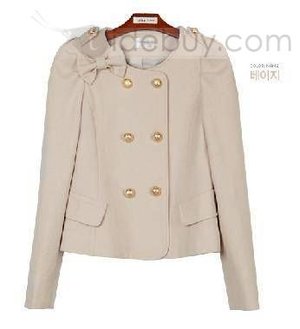 Sweet Slim Solid Color Hot Selling Korean Outwear Jacket : Tidebuy.com
