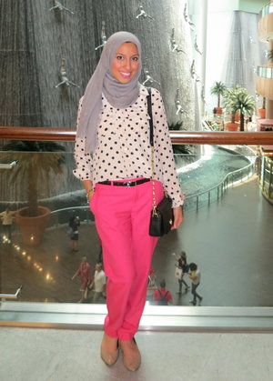 A Pop of Color Hijab
