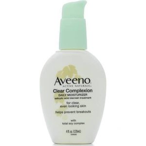 Skincare for Acne prone : Aveeno Clear Complexion Daily Moisturizer