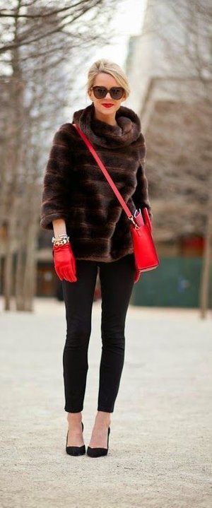 Red in fur