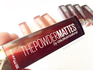 Nand's by Anisa Nurrananda: [Review] : Maybelline The Powder Mattes by COLORsensational