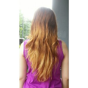 Current hair color 🙆
#hair #goldenbrown #pinkuroom #clozetteid