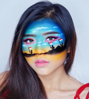 INDONESIAKU 🇮🇩 ❤
Dirgahayu Indonesia! *maaf telat hihihi
.
Product use: update soon!
#Indobeautysquad #clozetteid #clozette #makeup #100daysofmakeup