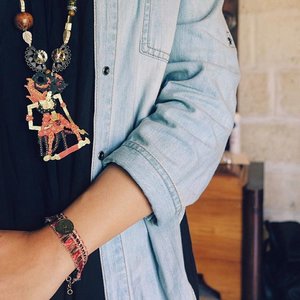 Selalu nemenin liburan akuu ❤❤❤ @kicau.ind @kicau.ind @kicau.ind #fashion #kicau #sponsored #accessories #necklace #bracelet #clozette #bloggerbabes #clozettedaily #clozetteid #fashion #indonesiabanget #indonesia #gatotkaca