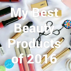 Blog updated ❤ buat postingan terakhir di akhir tahun, aku mau share beberapa beauty product yang menurut aku the best 👌 http://www.duapuluhtujuhdesember.com/2016/12/my-best-beauty-products-of-2016.html or click link in my bio 🙏 nuhun, Happy New Year semuaaaa 😽😽😽 #clozette #clozetteid #bbloggers #indonesianbeautyblogger #duapuluhtujuhdesember
