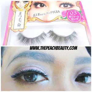 so many people asking what brand for fake eyelashes i have been using. and here we go my review. #clozette #clozetteid #kissme #instalike #tagsforlikes #likeforlike #like4like #eotd #makeup #eyelashes #f4f #fotd #japan #blogger #thepeachbeauty