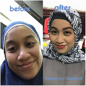 Simple daily makeup for ibuk @_han88_ .. Menggunakan perlengkapan dan alat makeup ala kadarnya. Tidak mengurangi kesempurnaan cantik puri purna pada hari ini.. #makeuplooks #simplemakeup #muajakarta #mua #selfie #selca #likeforlike #tagforlikes
#hijabers #makeuphijab #hijabindo #clozetteid #clozette #instagood #instadaily