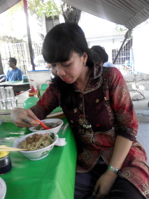 lunch#office#bakmi#palembang#sunter#batik 