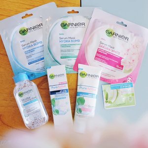 Got some of @garnierindonesia products from @femalebloggersid gathering. Gonna try their serum mask soon 👌🏻 I also want to try that onsen clay mask 🤔 Which product do you want to try the most? 😆😆
.
.
.
#clozetteid #indonesianfemalebloggers #ifbxgarnier #beautybloggers #beautyflatlay #sheetmask #skincare #뷰티블로거 #뷰티 #뷰티스타그램 #コスメ #メイケ