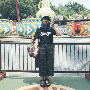 One of my funniest outfit 😂😂 Dingo outing at Dunia Fantasi; at least I had fun 💃💃
.
.
.
#fashionbloggerstyle #fashionblogger #fbloggers #fashion #streetstyle #cgstreetstyle #clozetteid #ggrep #looksootd #lookbookindonesia #styleblogger #coordinate #streetsnap #bloggerbabes #asiangirl #styleinspiration #ombrehair #ootd4nylonjp #今日のコーデ #今日の服 #ファション #ブロガー #ファションブロガー #コーデ