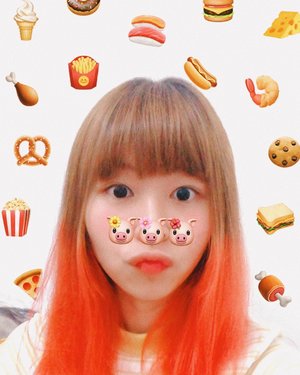 Orange hair now 🍊🥕...#clozetteid #japobshairjourney #orangehair #hairstyle #fashionblogger