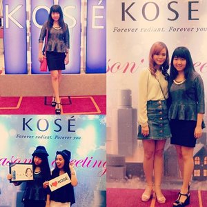 Still yesterday's event by @kose_ind .. Di event ini cici kawaii @jeanmilka nggak pelit bagi-bagi banyak banget tips cara merawat kulit ala cewek Jepang.. Penasaran dgn keseruan acaranya? Report menyusul yaa setelah UAS kelar =P 
#beautygram #eventblogger #bloggerslife #happy #learning #together #instapic #instagramers #koseevent #event #jeanmilkaxkose #Japanese #skincare #bloggerid #clozetteid #bblogger