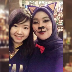 #Throwback @toocoolforschool.id Yesterday's Halloween Party 😍
GLAM ROCK HALLOWEEN EVENT
.
.
.
.
.
#halloweenparty #cat #halloweenmakeup #latepost #halloween2016 #makeuplook
#bblog #clozetteid #clozettedaily #ibb #ifb #ifbb #toocool_indonesia #glamrock #tcfsbeautyHalloween #toocoolforschool #beautyhalloween