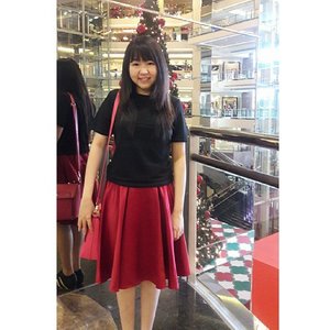 Merry Christmas everyone!!!
Top from @avenueclothes 
Cleo Skirt from @favherite.cloth 😍😍😍 #instagood #photooftheday #igers #clozetteid #xmas #2015 #potd #instagood #merrychristmas #christmastime #instalook #ootd