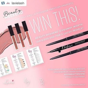 Really wish me luck this time! 💞
#LavieBeautyWeekend #lavielash #rollover #itsynail #giveaway #beauty #blogger #beautyblogger #bblogger #onlineshopping #love #like #clozetteid #clozetter #beautiesID #beautybloggerid #indonesianbeautyblogger #asianbeauties #beautyenthusiasts #instabeauty #instalike #instagood #instagramgiveaway #GA #aiachanbeautyjournal
