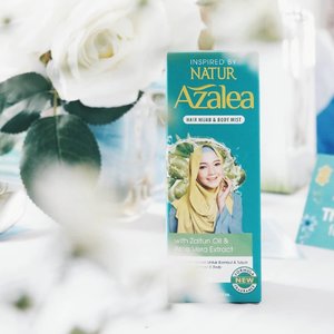 Will try this hair hijab & body mist from Natur @azaleabeautyhijab to freshen up ma hair 🌿🍃🍀
