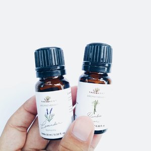 Curent favorite essential oil from @treetment.id there is bamboo and lavender, but I like most with lavender 😍I'm getting this from a giveaway @beautynesia.id x @treetment.id 🙌#clozetteid #clozette #beautynesia #essentialoils #vsco #vscocam