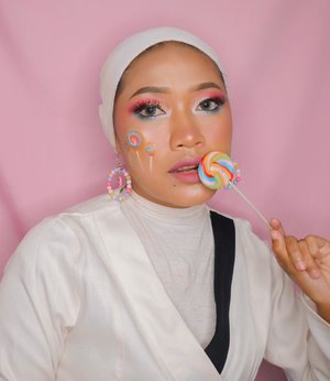 Lollipop Makeup 🍭#candymakeup #lollipopmakeup #clozetteid #motd #motdummu #indobeautygram