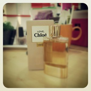 Totally adore this LOVE by Chloe fragrance. A clean soapy kinda scent that makes you feel fresh throughout the day